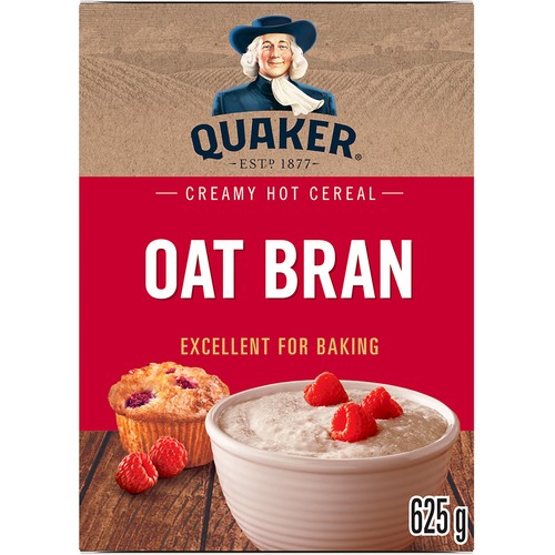 Quaker Hot Cereal Oat Bran Creamy 625 g