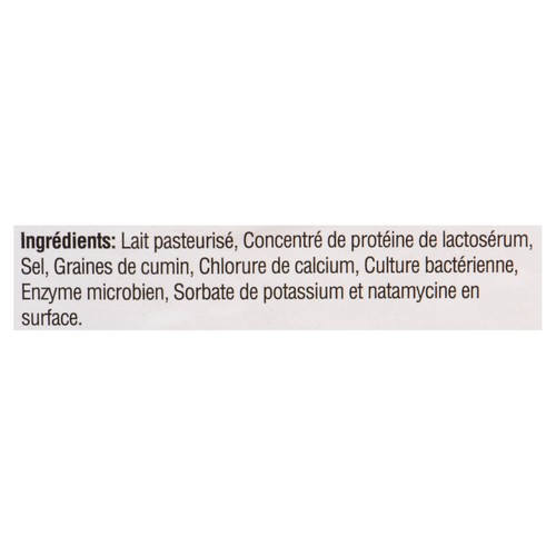 Bergeron Lactose Free Pieces Cheese Coureur Des Bois Cumin 200 g