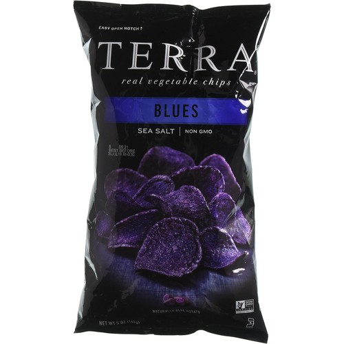 Terra Vegetable Chips Blues Sea Salt 141 g
