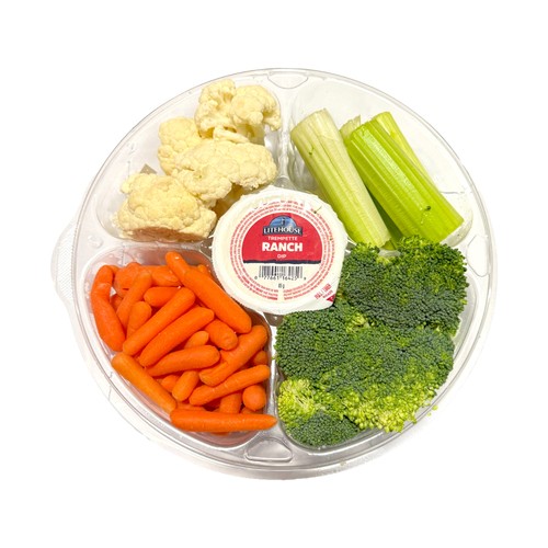 Assiette de légumes avec trempette 1 kg 