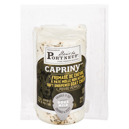 Alexis de Portneuf Capriny Cheese Pepper 100 g