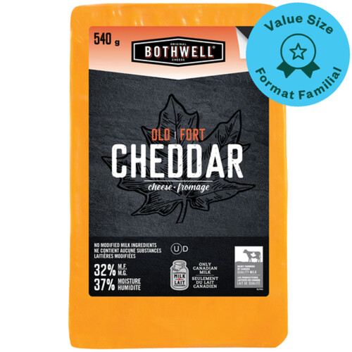 Bothwell Old Cheddar Cheese Value Size 540 g