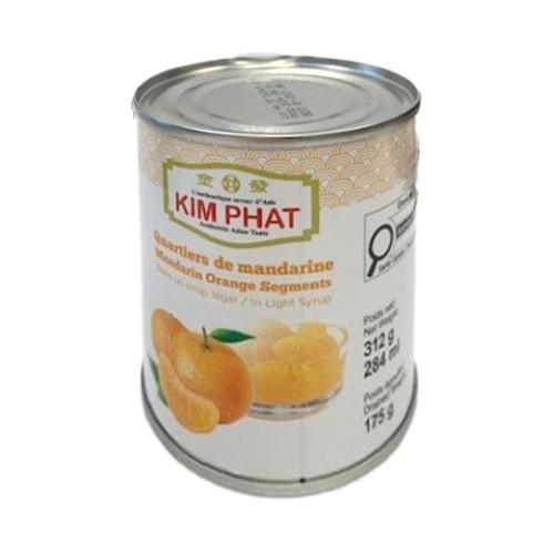 Kim Phat Canned Fruit Mandarin In Light Syrup 284 ml