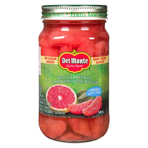 Del Monte Red Grapefruit No Sugar Added 540 ml