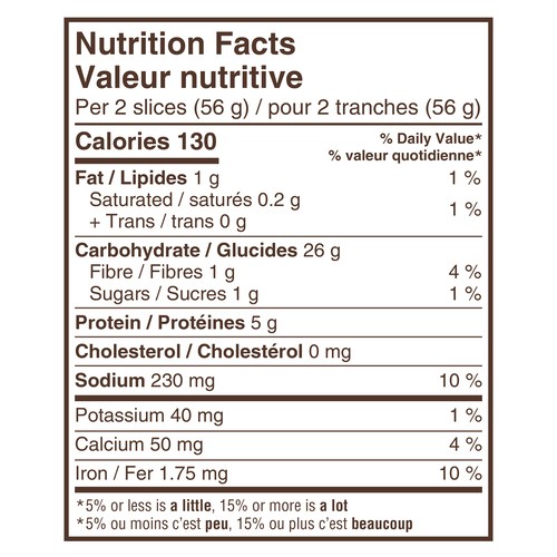 Dempster’s Sandwich Bread White Thin 675 g
