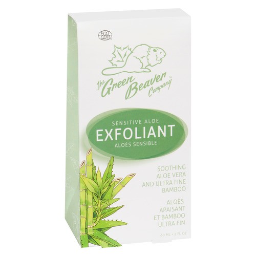 The Green Beaver Company Exfoliant Soothing Aloe Vera & Ultra Fine Bamboo 60 ml