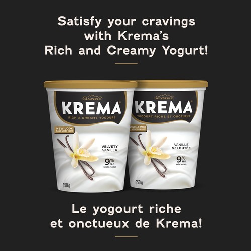 Olympic 9% Krema Yogurt Vanilla 650 g
