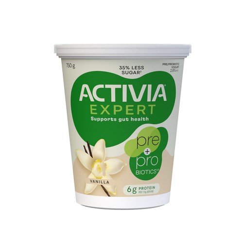Activia Expert Yogurt Pre & Probiotics Vanilla 750 g