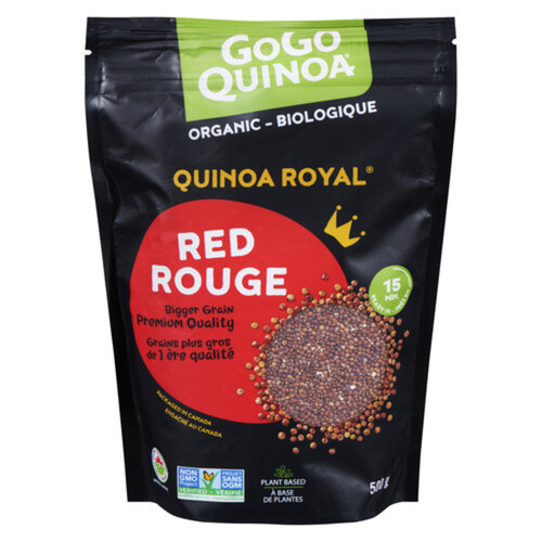 GoGo Quinoa Organic Grain Quinoa Red 500 g