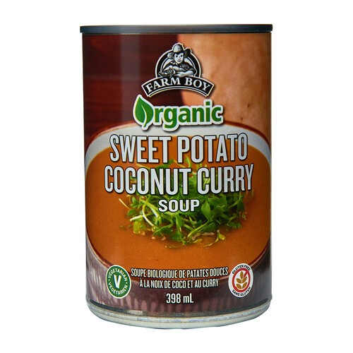 Farm Boy Organic Soup Sweet Potato Coconut Curry 398 ml