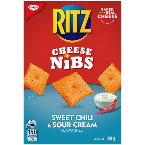 Ritz Nibs Crackers Sweet Chili Sour Cream 180 g