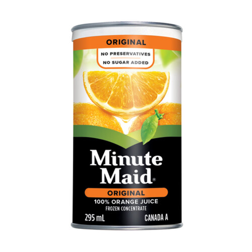 minute maid orange juice concentrate