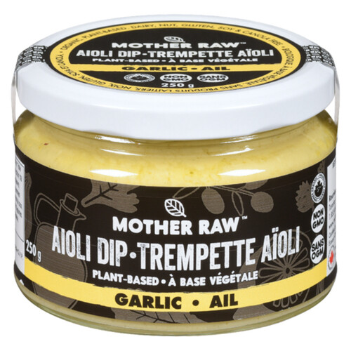 Mother Raw Organic Garlic Aioli 250 g