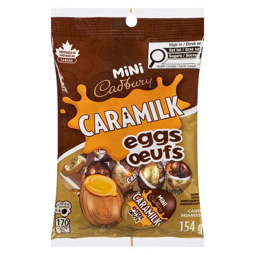 Cadbury Caramilk Mini Eggs Candy 154 g