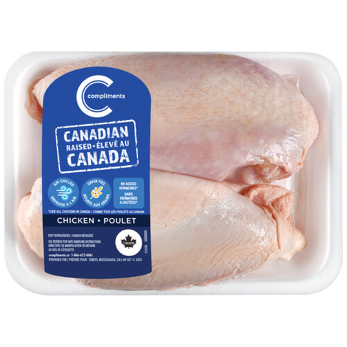 Compliments Chicken Breasts Bone-In Air Chilled 393 g