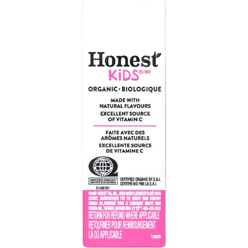 Honest Kids Organic Juice Boxes Berry Lemonade 5 x 200 ml