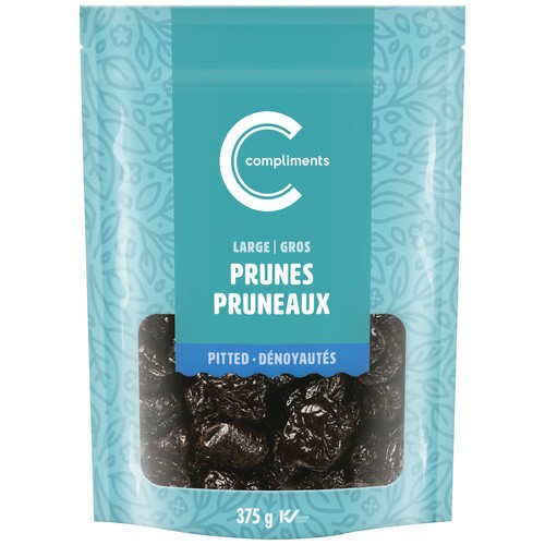 Compliments Pitted Prunes Large 375 g