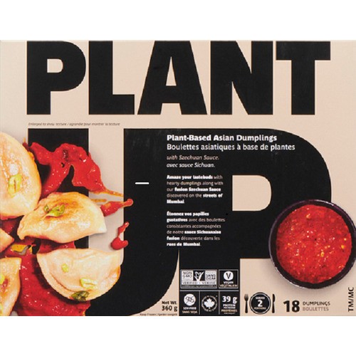 Plant Up Plant Based Frozen Asian Dumplings 360 g