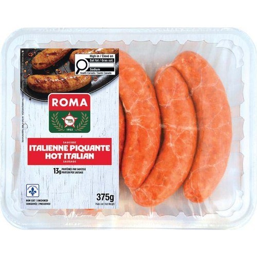 Roma Sausage Hot Italian 375 g