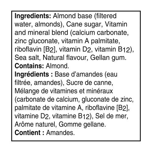 Silk Dairy-Free Almond Milk Alternative Vanilla Flavour Shelf Stable 946 ml