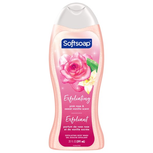 Softsoap Lustrous Glow Body Wash Pink Rose & Vanilla 591 ml