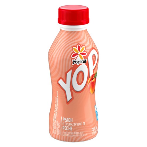 Yoplait Yop 1.5 % Drinkable Yogurt Peach 200 ml (bottle)
