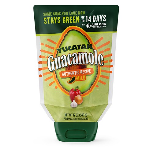Yucata Guacamole Squeeze Authentic Recipe Mild 340 g