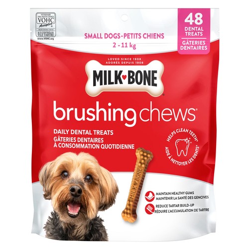Milk-Bone Dog Treats Brushing Chews Small Breed 48 Pack 535 g