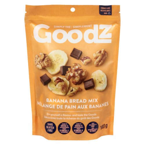 Goodz Gluten-Free Nut Mix Banana Bread 140 g