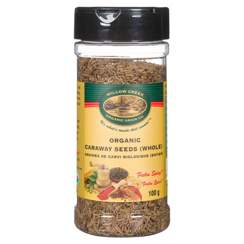 Willow Creek Whole Organic Caraway Seeds 100 g
