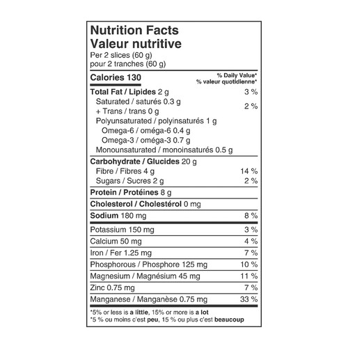 Stonemill Bakehouse Honest Wellness Sprouted 3 Grains Bread 454 g