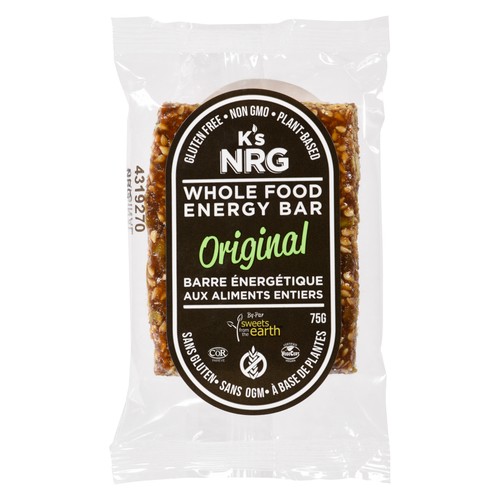 Sweets From The Earth Energy Bar Gluten-Free K's NRG Original 75 g