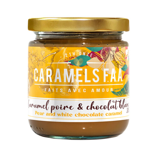 Caramels F.A.A. Spread Pear & White Chocolate Caramel 315 g