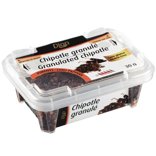 Dion Herbs & Spices Gluten-Free Chili Peppers Granulated Chipotle 30 g