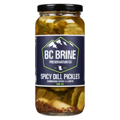 BC Brine Pickles Spicy Dill 500 ml