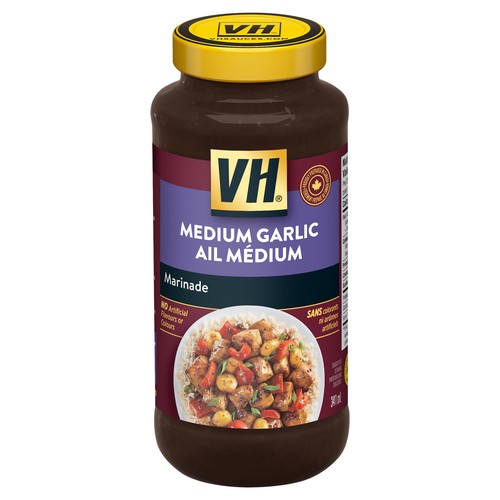 VH Gluten Free Marinade Medium Garlic 341 ml