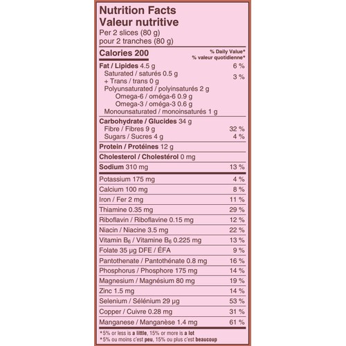 Silver Hills Organic Frozen Wheat Sprouted Bread Full Seed Ahead 680 g