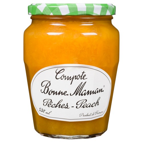 Bonne Maman Compote Peach 530 ml