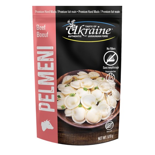Taste of Ukraine Beef Pelmeni 570 g