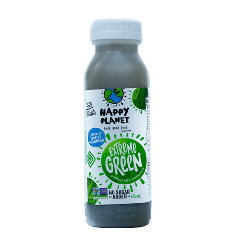 Happy Planet Foods Fruit Smoothie With Spirulina Extreme Green 325 ml