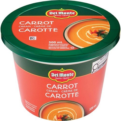 Del Monte Soup Cream Of Carrot 500 ml