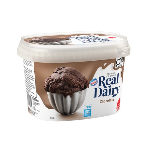 Nestlé Real Dairy Ice Cream Chocolate 1.5 L