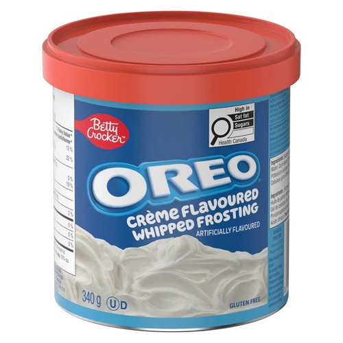 Betty Crocker Gluten-Free Whipped Frosting Oreo Crème 340 g