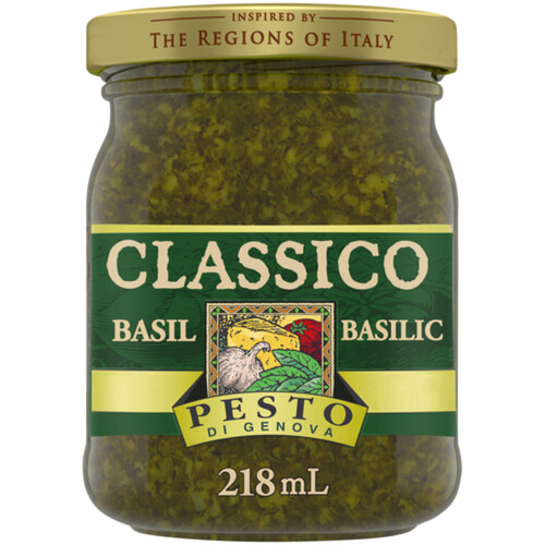 Classico Pesto Pasta Sauce Basil 218 ml