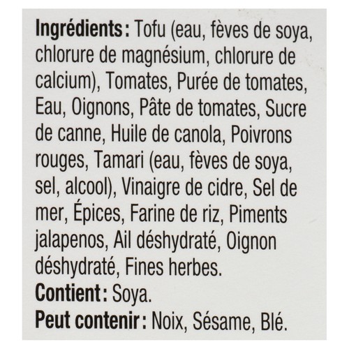 Commensal Vegan Tofu Tex-mex Meat Substitute 300 g