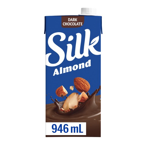Silk Dairy-Free Almond Milk Dark Chocolate Flavour Shelf Stable 946 ml
