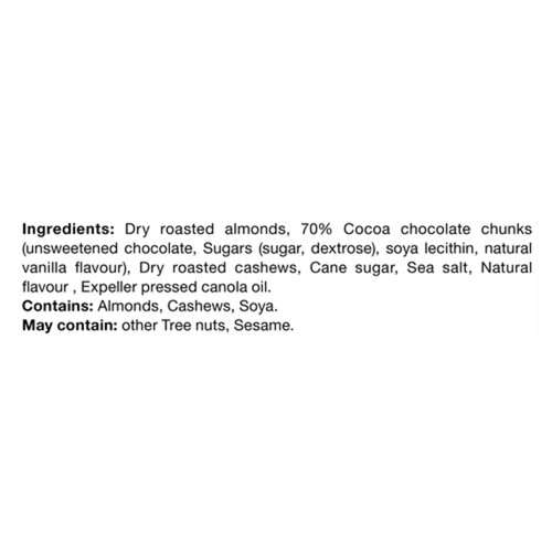 Natursource Inc Gourmet Selection Nut Mix Dark Chocolate & Salted Caramel 500 g