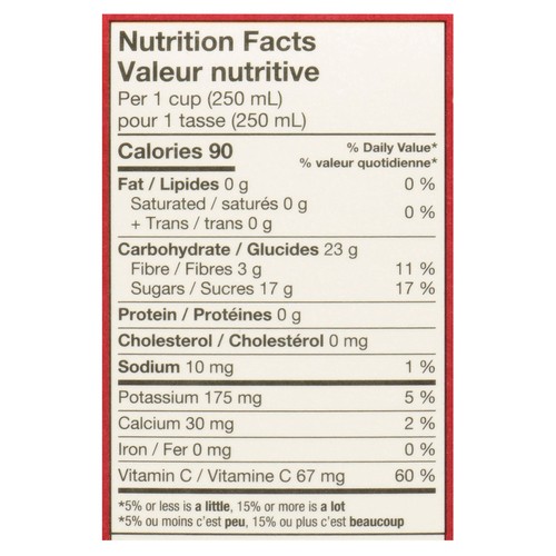 Oasis Health Break Juice Prebio Fibre Strawberry Cranberry Hibiscus 1.6 L