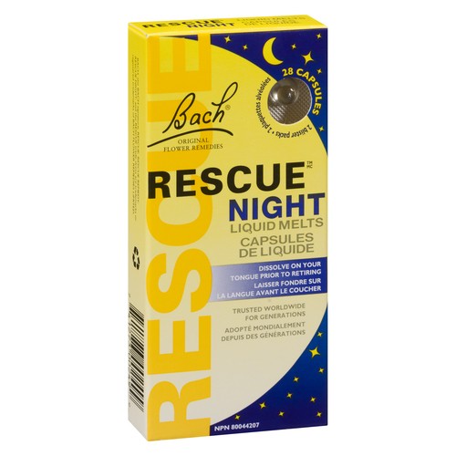 Rescue Night Liquid Melts Capsules 28 Count