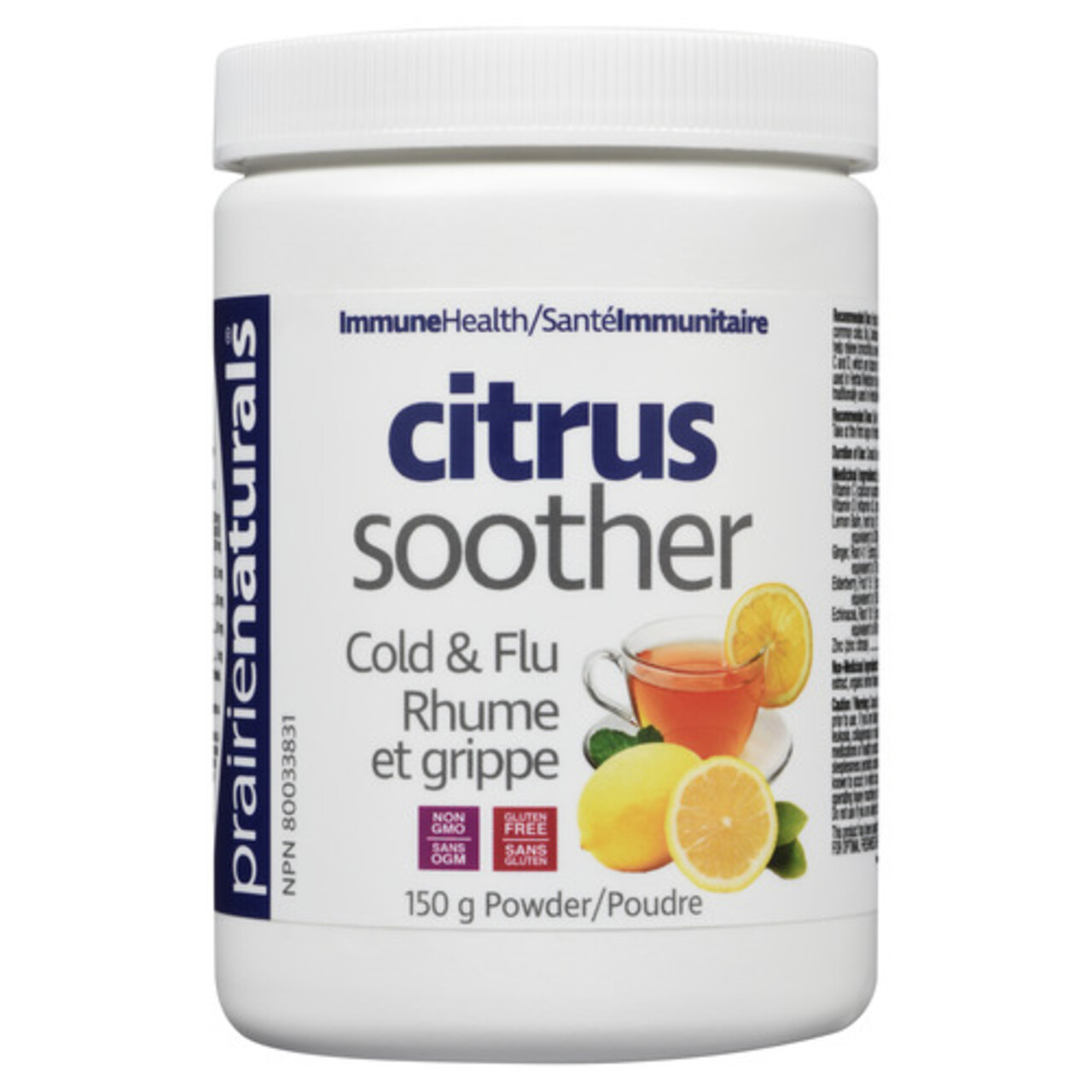 Prairie Naturals Gluten-Free Cold & Flu Soother Citrus 150 g - Voilà ...